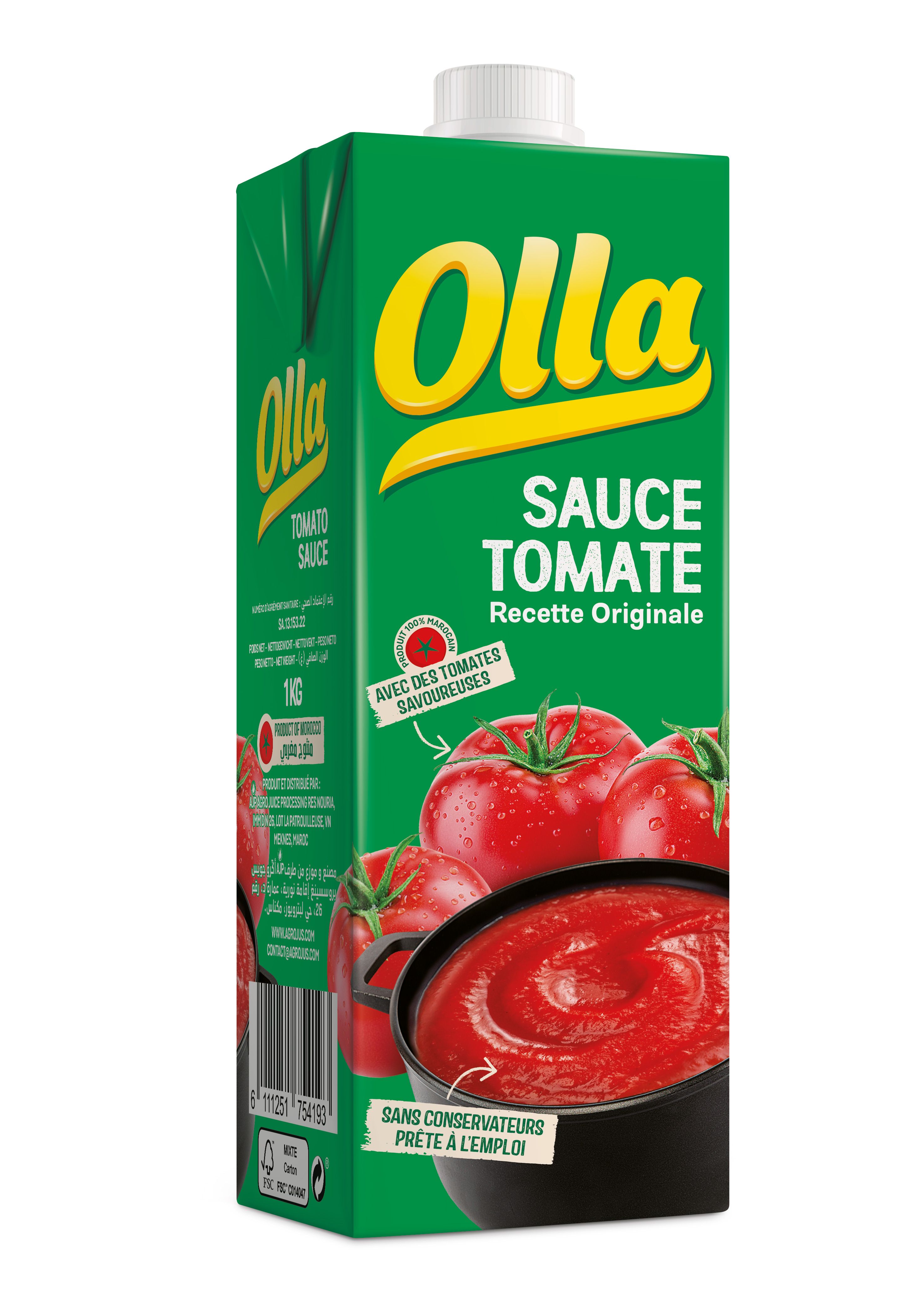 Coulis de tomate 1Kg - OLLA