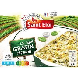 Le gratin d'épinards 450g - SAINT ELOI