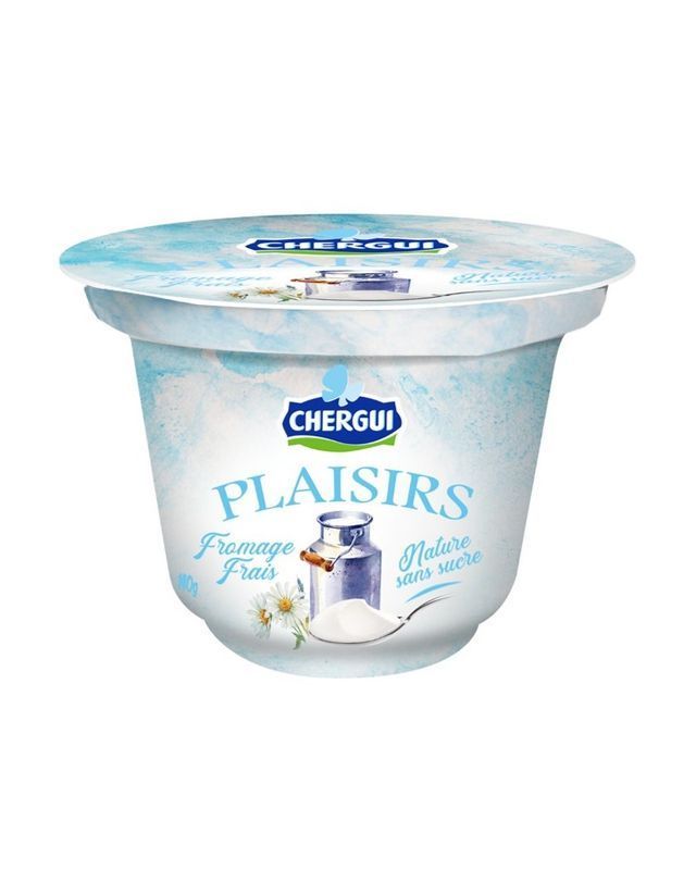 Fromage Frais Nature Sans Sucre Plaisirs Chergui 140g