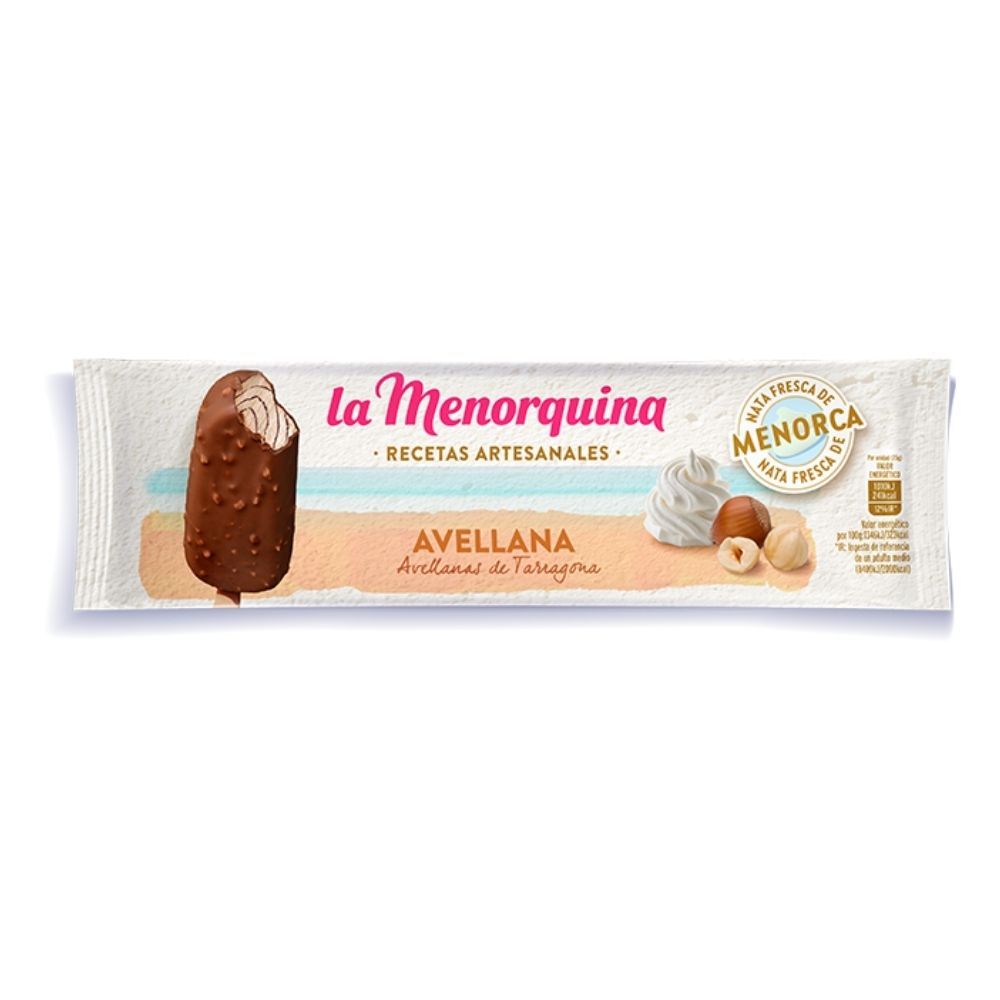 La Menorquina Bâtonnet Composé de glace vanille Almond 90ml