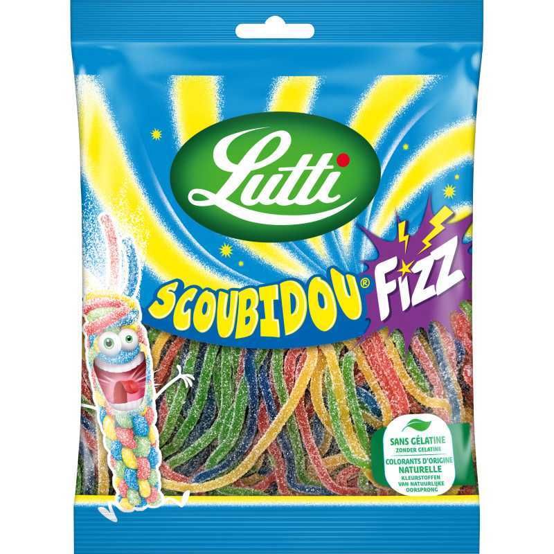 Lutti Scoubidou Fizz Jelly Boîte, 100g