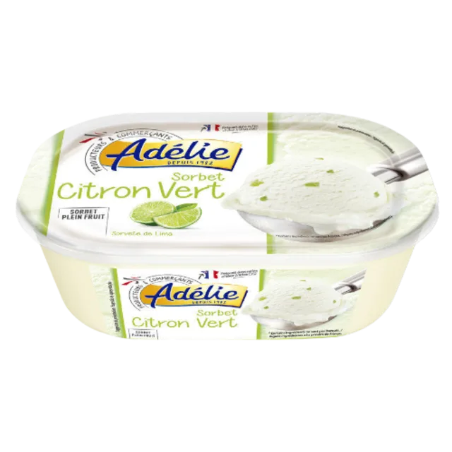 Intermarché - Adélie sorbet citron vert 675g