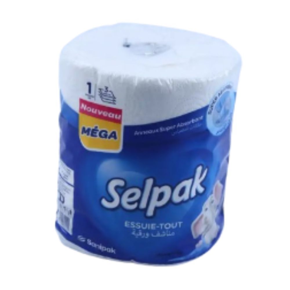 Essuie-Tout 3 Plis Mega Selpak 1 Unité.