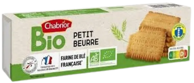 Intermarché – Petits beurre bio 200g – CHABRIOR