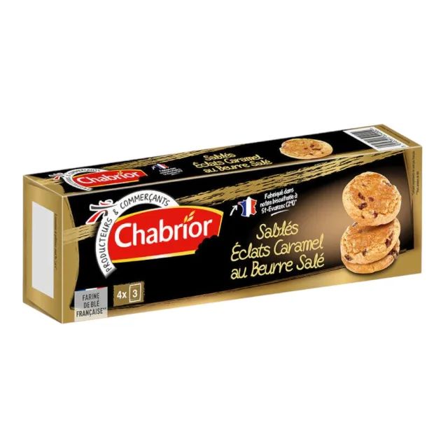 Intermarché – Sablés caramel 125g – CHABRIOR