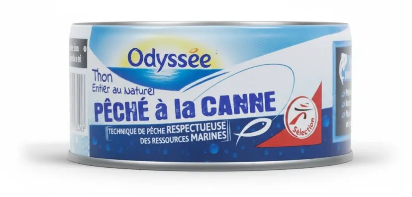 Intermarché - Thon pêché à la canne 112g – ODYSSÉE