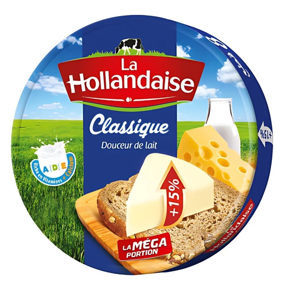 La hollandaise fromage classique 8 portions