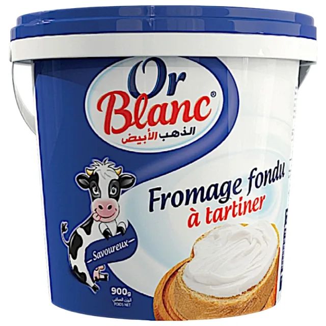 Fromage fondu à tartiner 900g - OR BLANC