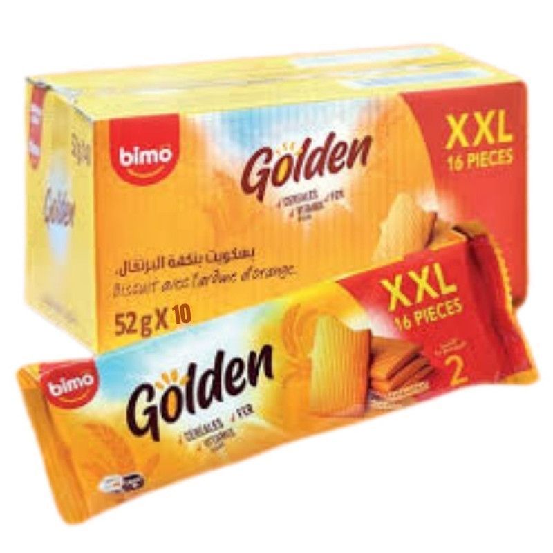 Biscuit Sec Golden 10 x 52 g