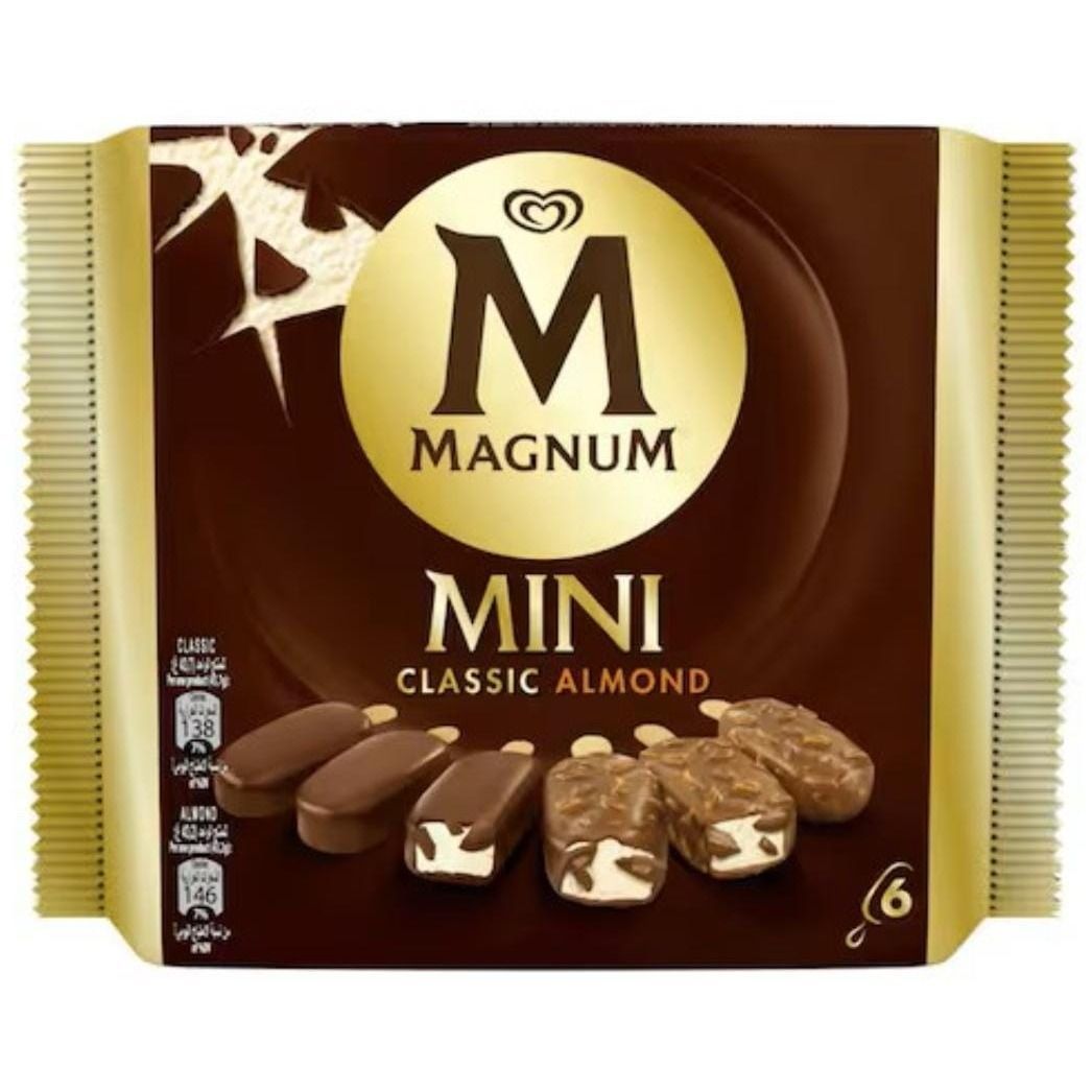 Magnum Mini Classic & Almond 4x345ml