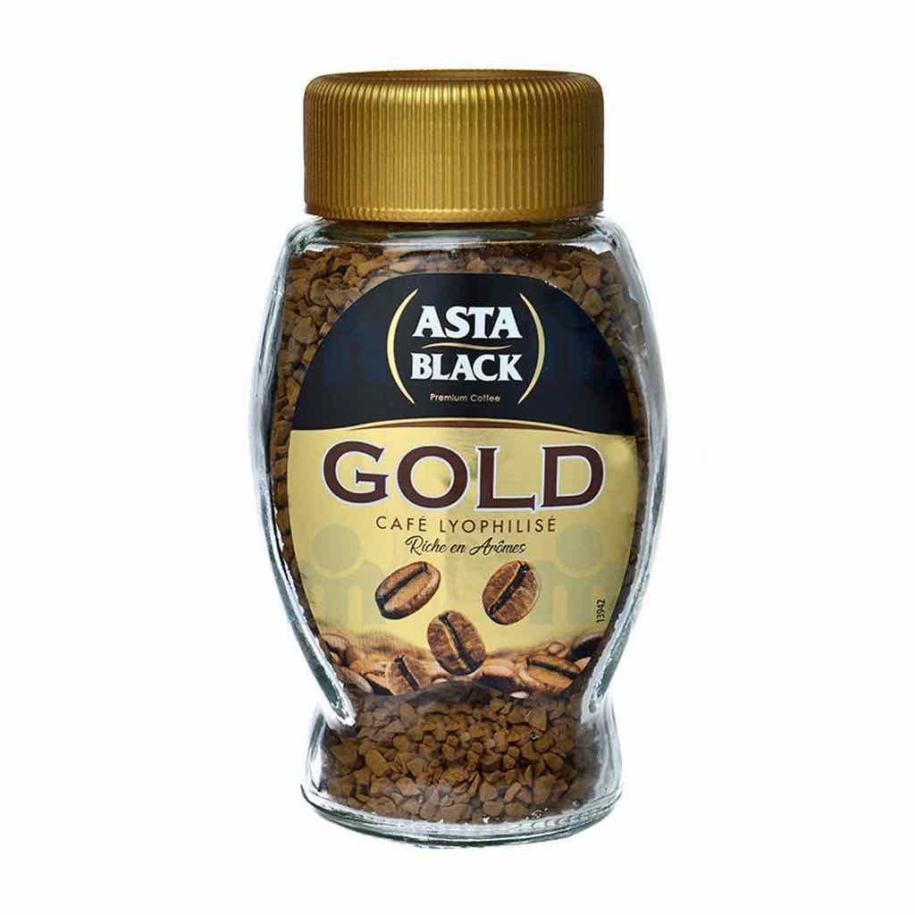 Café soluble gold lyophilisé 45g - ASTA BLACK