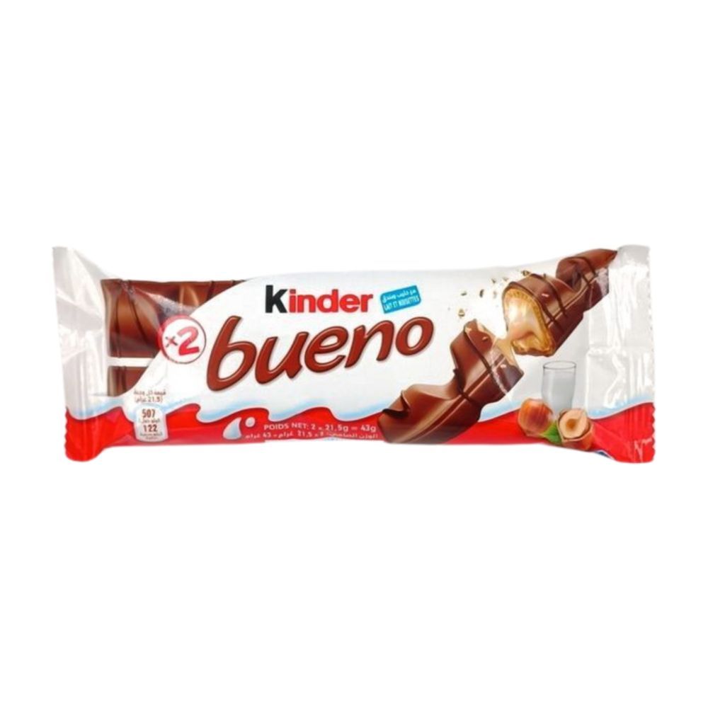Barre de chocolat Kinder Bueno 43g - KINDER