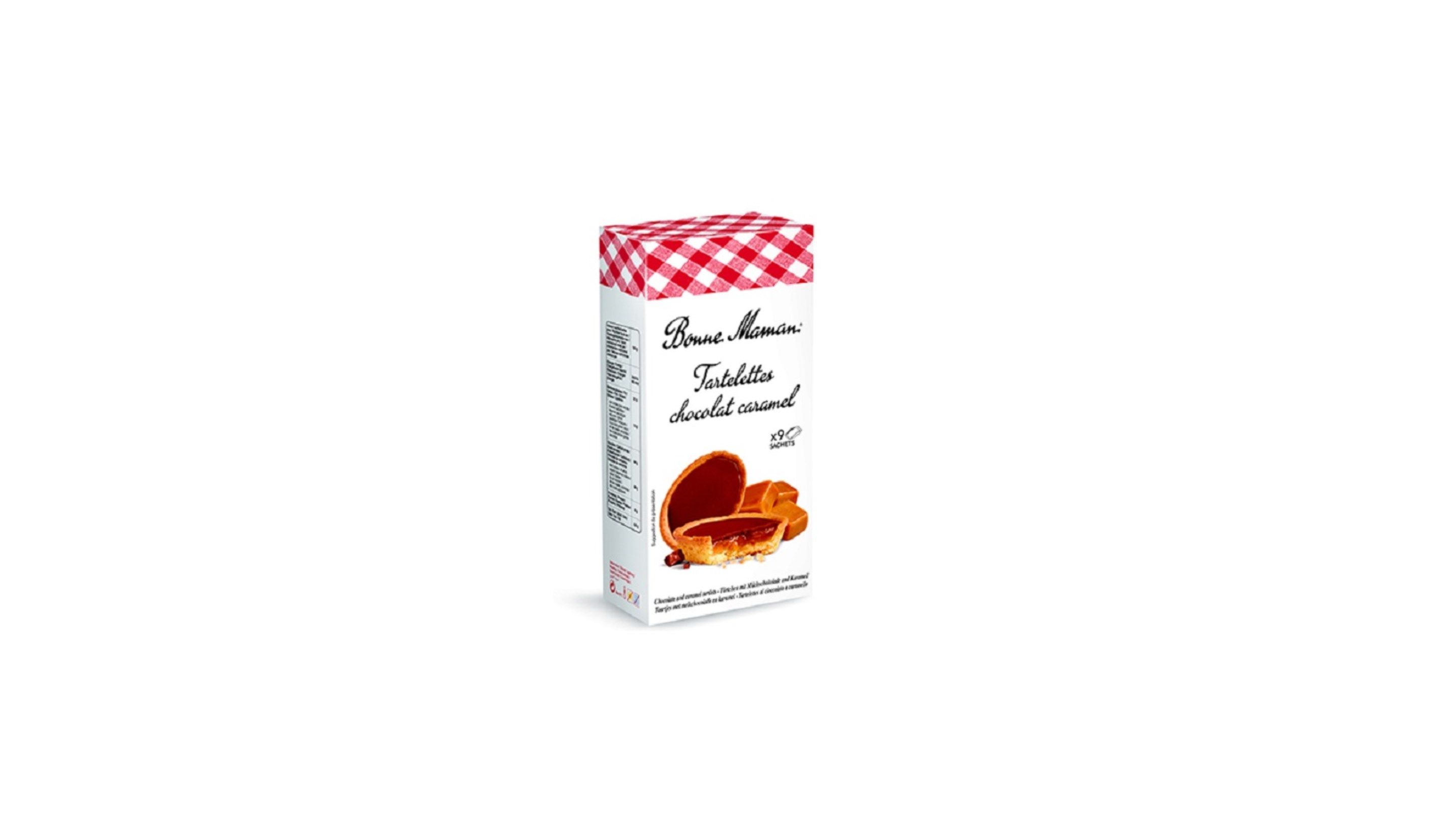 Tartelettes chocolat au lait et au caramel x9 125g - BONNE MAMAN