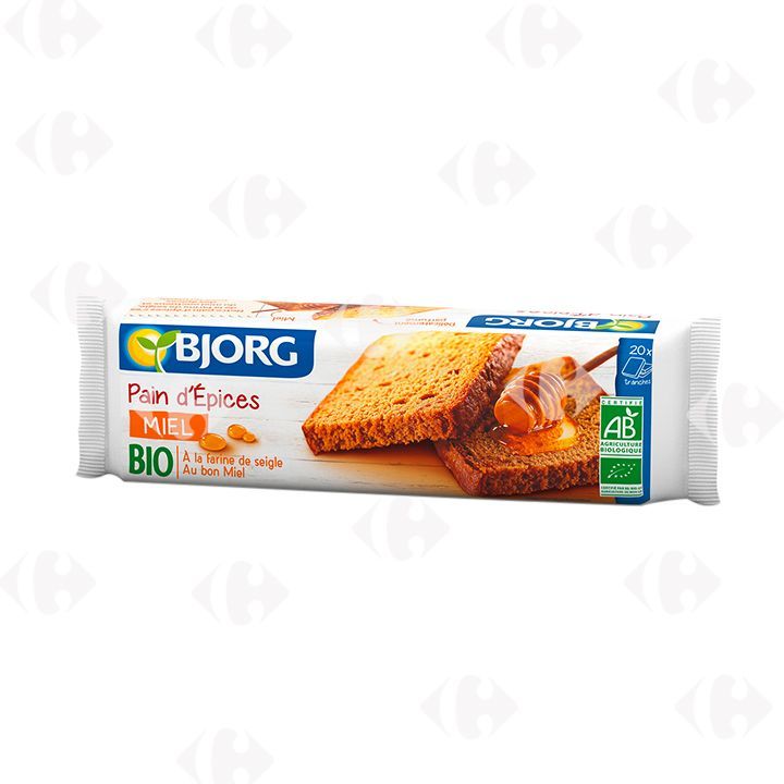 Pain d'épices miel bio 300g  - BJORG