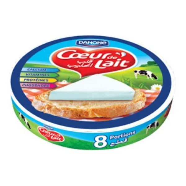 Fromage fondu 8 portions - CŒUR DE LAIT