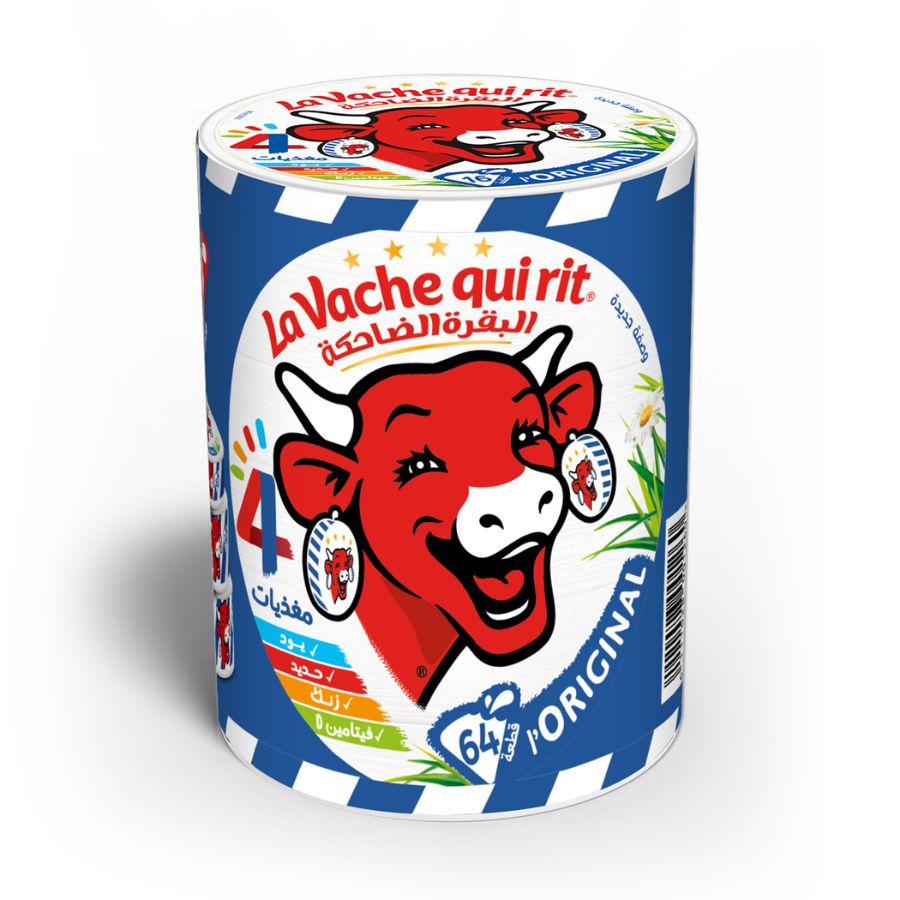 Fromage fondu 64 portions - LA VACHE QUI RIT