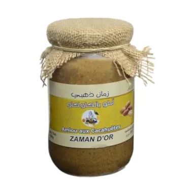 Amlou cacahuetes et miel 350g - ZAMAN D'OR