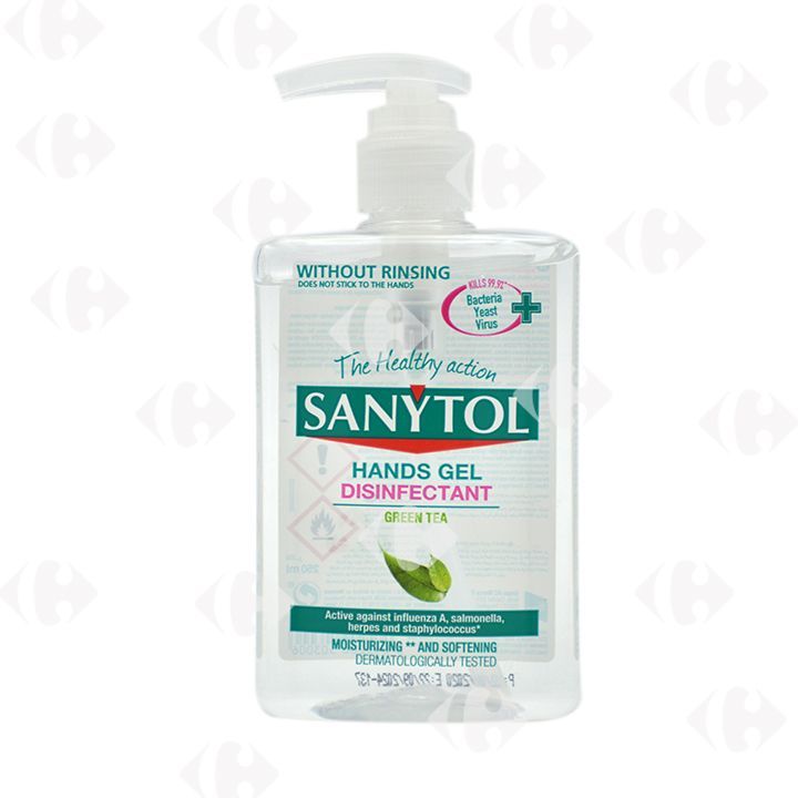 Gel main désinfectant 250ml - SANYTOL