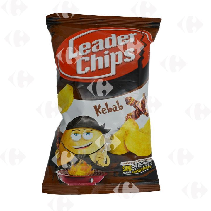 Leader chips saveur kebab 35g - LEADER FOOD
