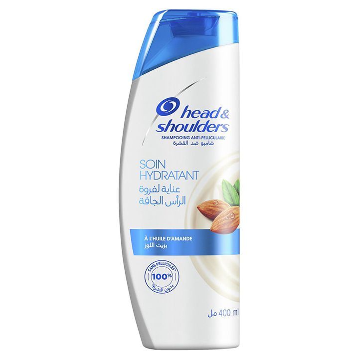 Shampoing soin Hydratant huile d'amande 400ml - HEAD & SHOULDERS