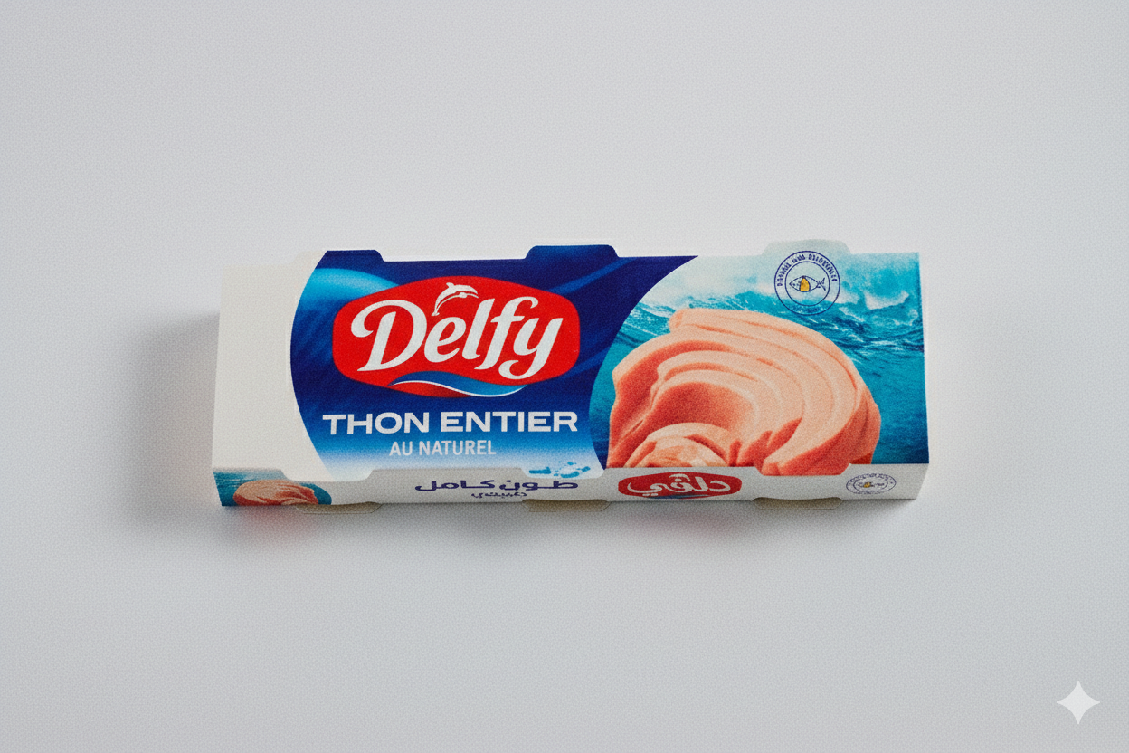 Tripack Thon Entier Delfy Naturel 3x85gr