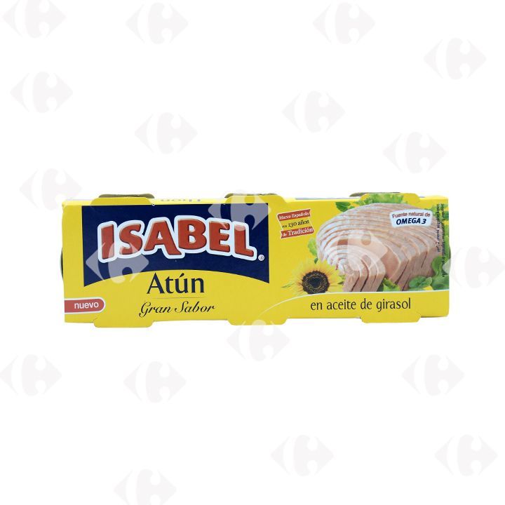 Thon Isabel à l'Huile Végétale 4X80g