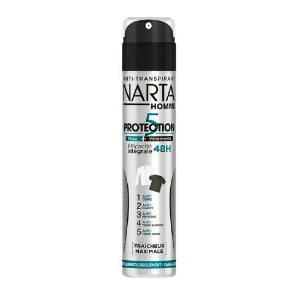 Déodorant protection 5 200ml - NARTA HOMME