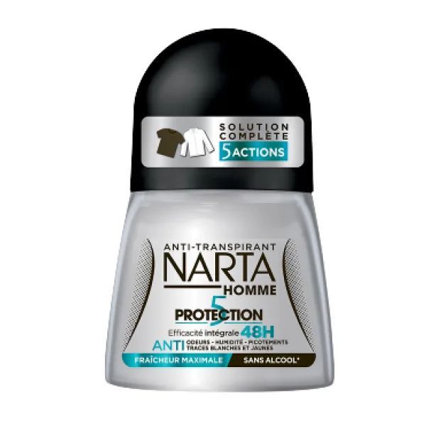 Déodorant protection 5 50ml - NARTA HOMME