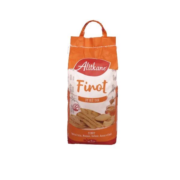 Farine finot de blé dur 5Kg - ALITKANE
