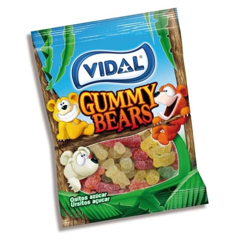 Gommes Oursons Sucres Vidal 100g