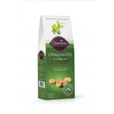 Craquants salés à l'origan 150g - ORIENTINES