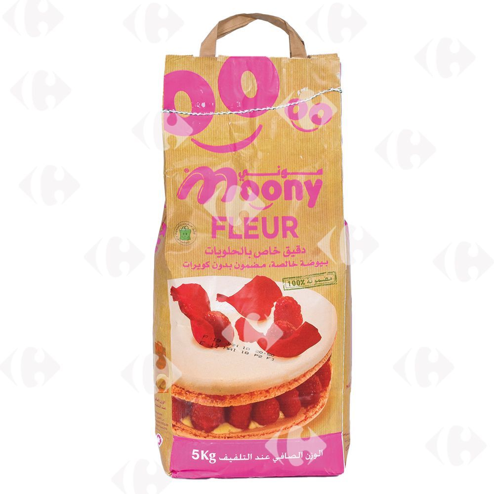 Farine fleur pâtissière 5Kg  - MOONY