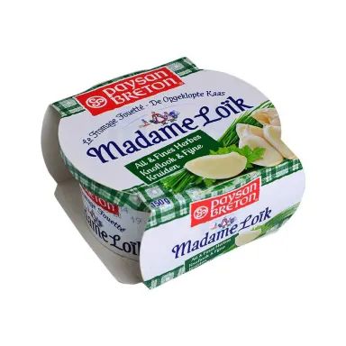 Fromage fouetté ail & fines herbes Madame Loïk 150g - PAYSAN BRETON