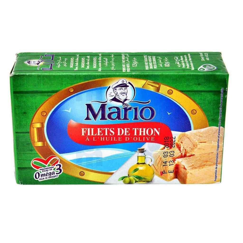 Filets de thon à l'huile d'olive 125g  - MARIO