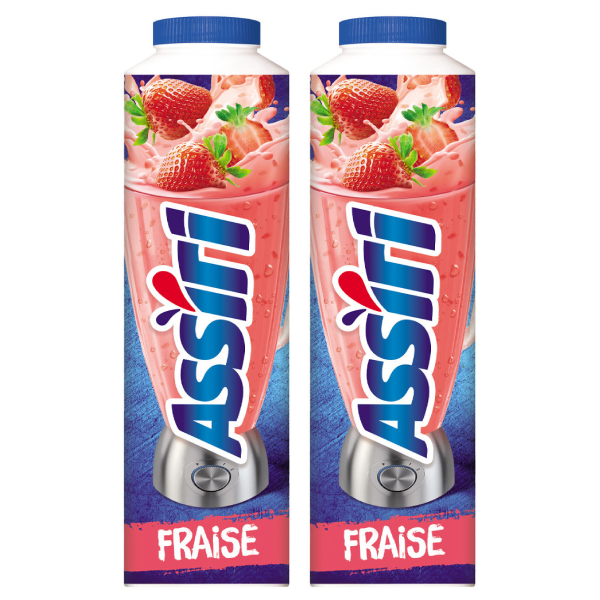 Danone Assiri Fraise Pack 440g X2