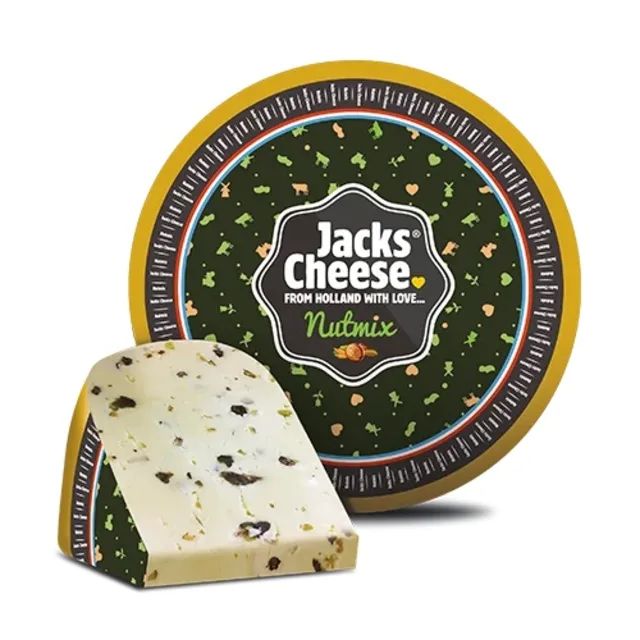 Fromage gouda nutmix en tranches 100g - JACKS CHEESE