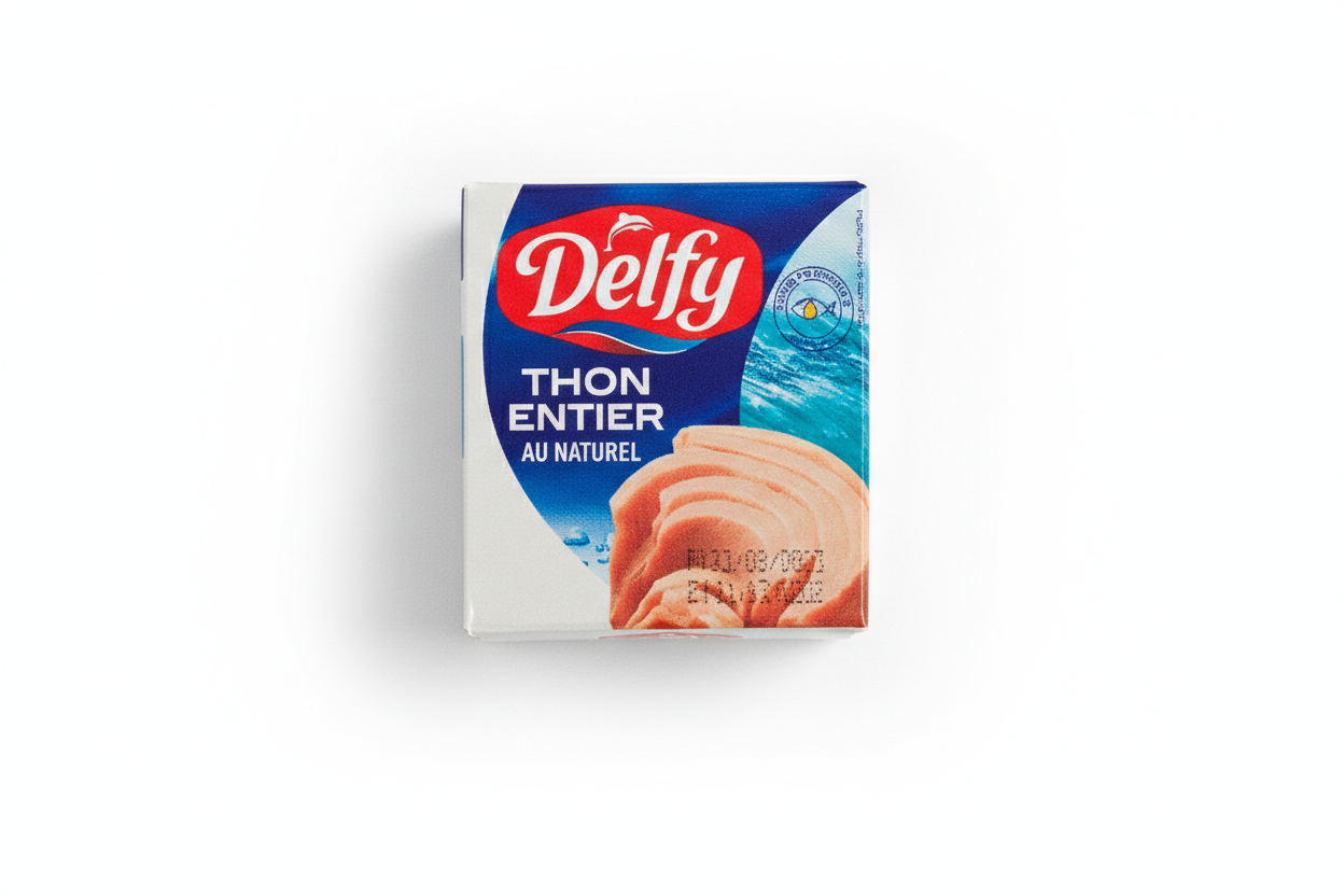 Thon Entier  Delfy Naturel 85gr