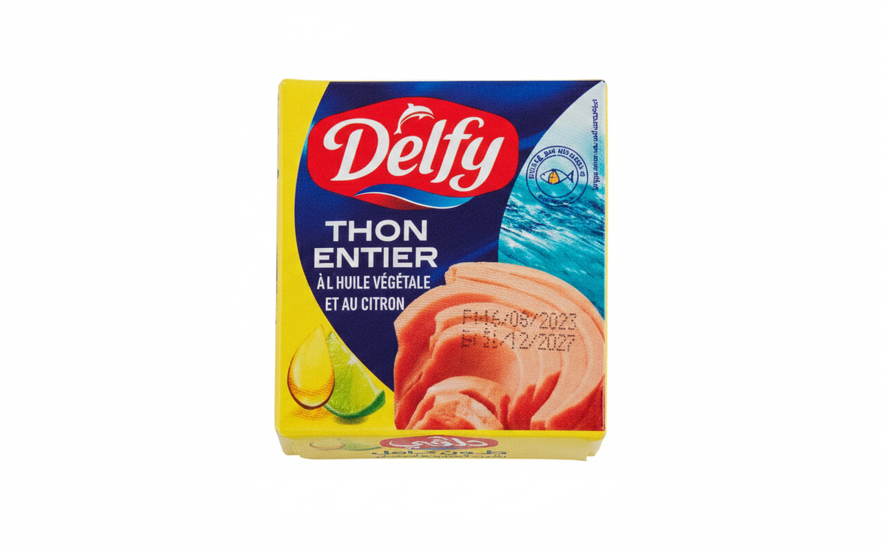 Thon Entier Delfy Hv Citron 85gr