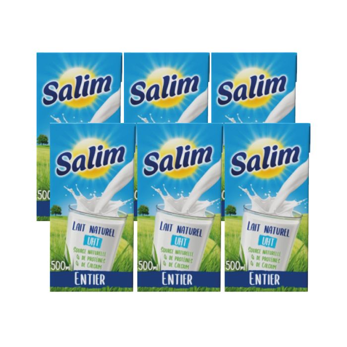 Salim Lait Entier UHT 6x500ml