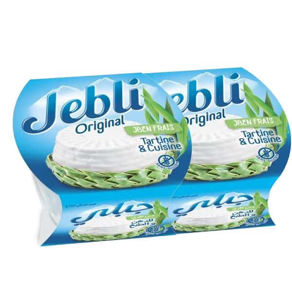 Jebli Duo Fromage à Tartiner Pack 2X190g