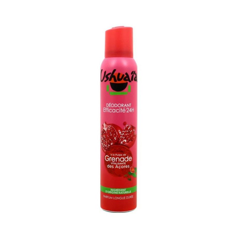 Déodorant à la pulpe de grenade vitalisante des Açores 200ml - USHUAÏA