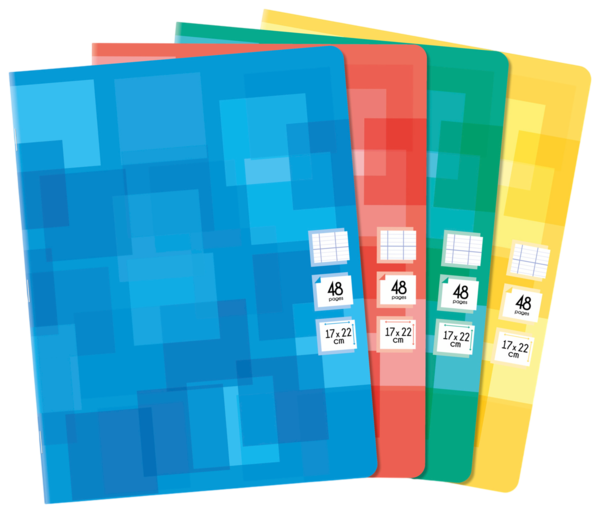 Cahier Carte 17x22cm 48 Pages