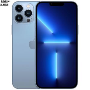 Apple iPhone 13 Pro Max 128 Go 6,7" Alphin Blue 6Gb RAM A15 Bionic iOS - Remis à neuf