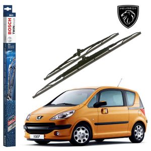 Bosch Balais d'Essuie–Glace pour Peugeot 1007