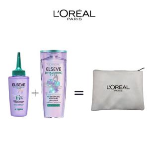 L'Oréal Paris Serum Hyaluron Pure + Shampooing 200 Ml = Trousse Blanche