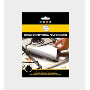 CHIKIPAK Feuilles De Protection Pour Cuisiniere
