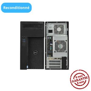 DELL Precision T3620 XEON E3-1240 V5 16Go DDR4 256Go SSD NVIDIA P600 2Go (Remis à Neuf)