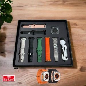 Earldom Pack complet SW12 Ultra Watch 49mm Full PACKET-Black