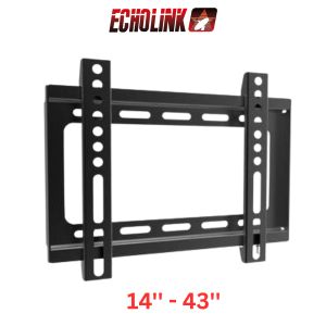 Echolink Support TV mural pour écran LED 14'' - 43'' - Avec accessoire de fixation