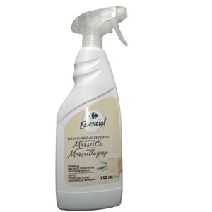 Essentiel spray cuisine au savon de Marseille – Carrefour – 750 ml